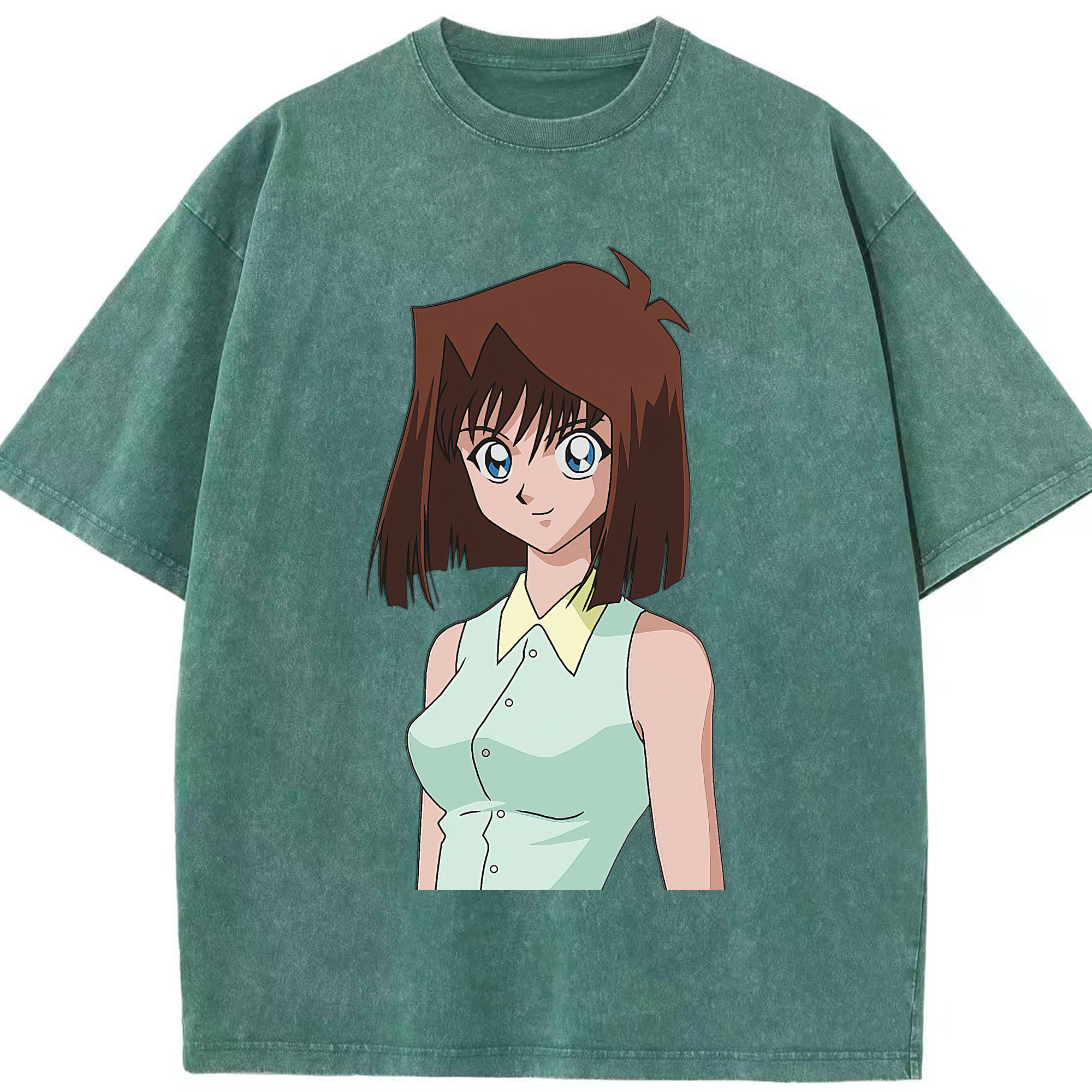 （画像用） 遊☆戯☆王 Yu-Gi-Oh! 綿100% ヴィンテージ風 半袖Tシャツ（フロントプリント）